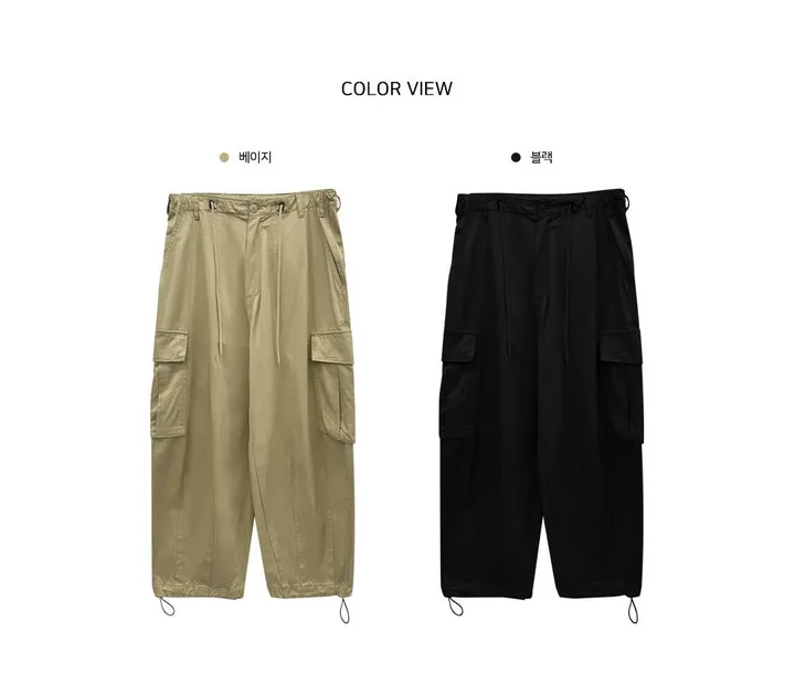 [브랜드 퀄리티] 모델소장! 카티 스트랩 와일드 카고 팬츠-2color 상세 이미지 3