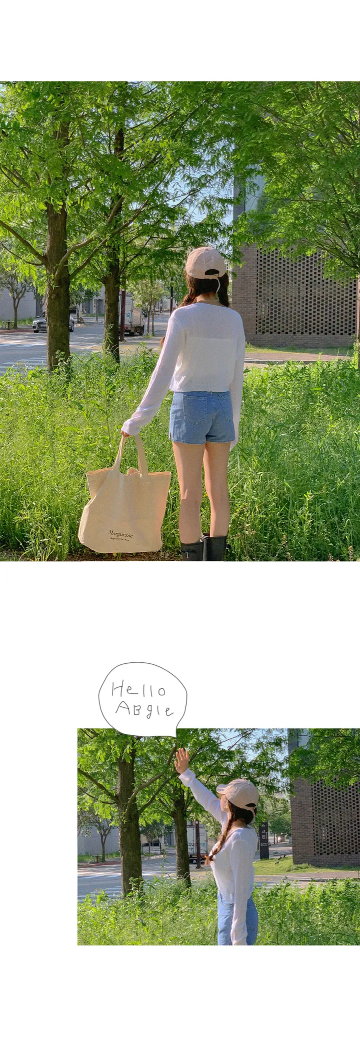 [살안타💖] 팝핑 솜사탕 니트 가디건크롭 시스루 레이어드 볼레로 커버업 부클 가디건 가을 간절기 아우터 살안타템 상세 이미지 39