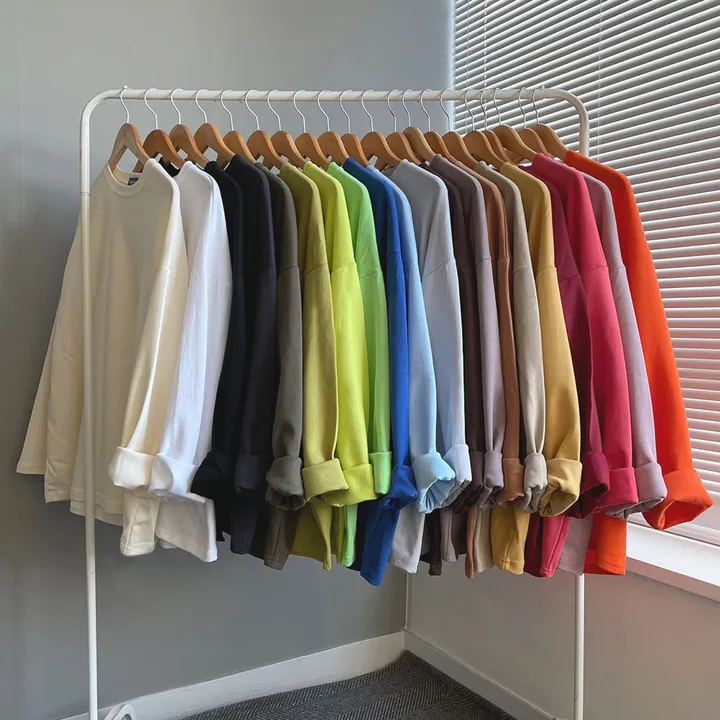 [남녀공용/20color] 빅사이즈 박스티 오버핏 레이어드티 무지티 상세 이미지 40