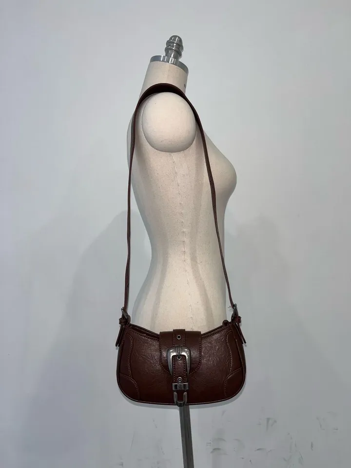 [당일발송/MDpick] Vintage buckle shoulder bag , 3color 상세 이미지 18