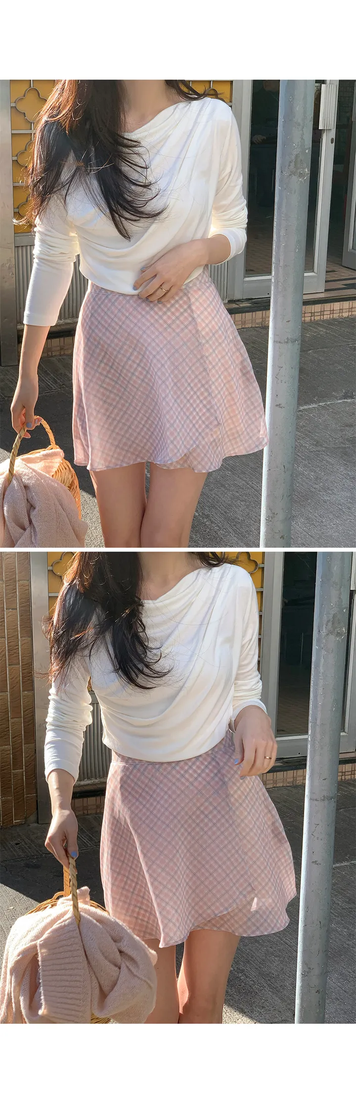모헤어비비가디건 2color 데일리룩/러블리/봄가디건/간절기가디건/모헤어가디건/울가디건/심플가디건/라운드가디건/간절기아우터 상세 이미지 9