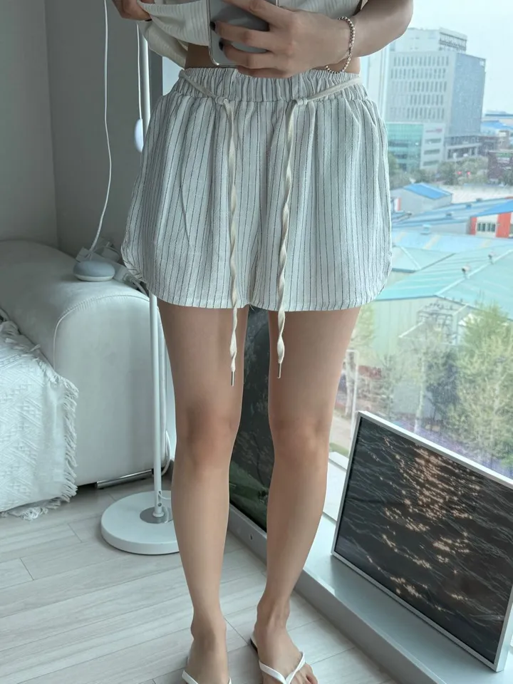 스트라이프 린넨셔츠 셋업(당일/단품가능) 상세 이미지 21