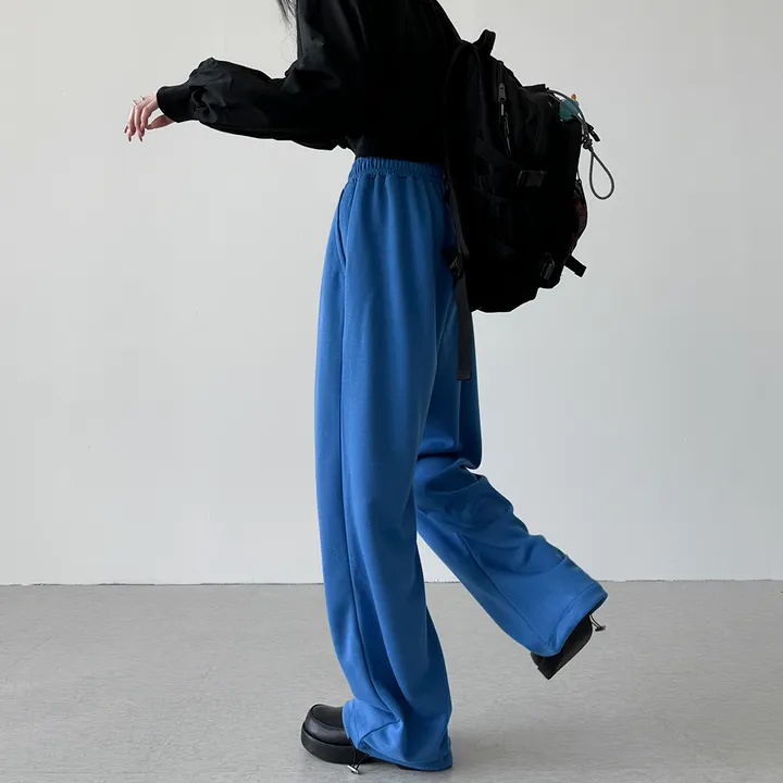 [데일리템] 요거트 컬러 벌룬핏 와이드 트레이닝 일자핏 롱팬츠 상세 이미지 25