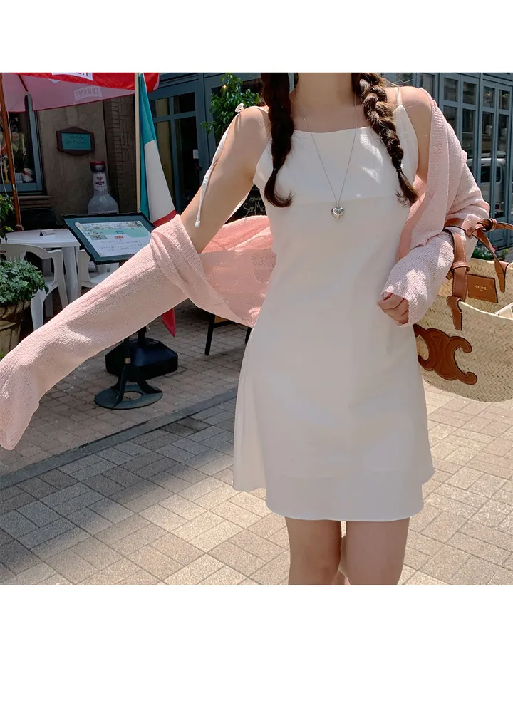[살안타💖] 팝핑 솜사탕 니트 가디건크롭 시스루 레이어드 볼레로 커버업 부클 가디건 가을 간절기 아우터 살안타템 상세 이미지 73
