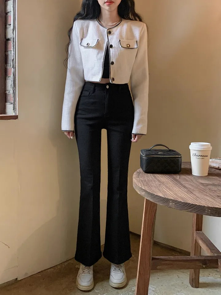 단독) 볼링레직기밴딩부츠컷 pants 💗2ver.숏/롱 (xs사이즈,숏기장 추가!) 상세 이미지 99