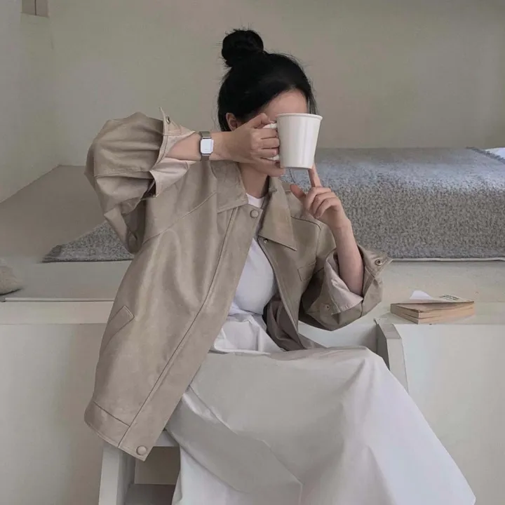 [고퀄리티] 자체제작 #크치Made 매트 이프온리 스프링 나그랑 레더 자켓 - jk 상세 이미지 31