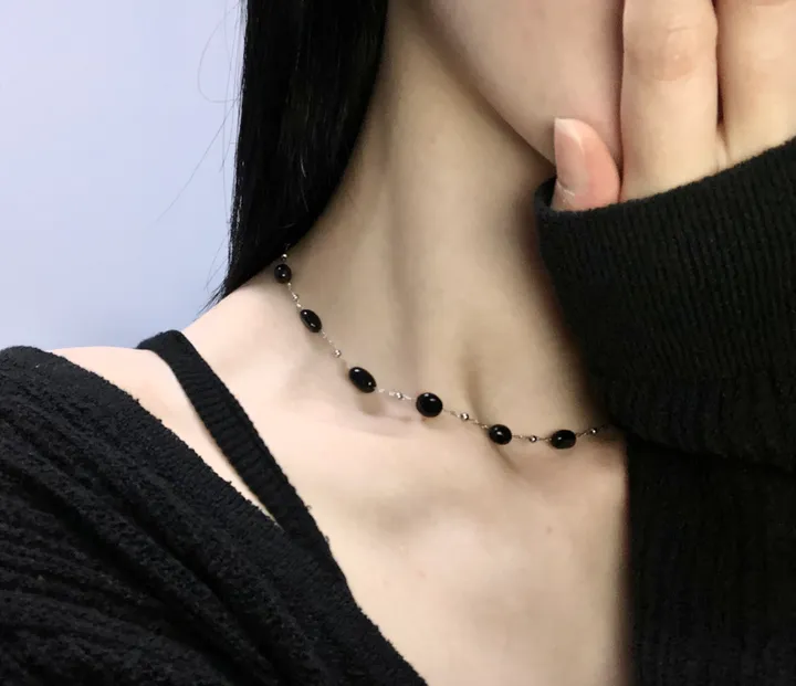[BEST⭐️] Black Bean necklace 상세 이미지 7