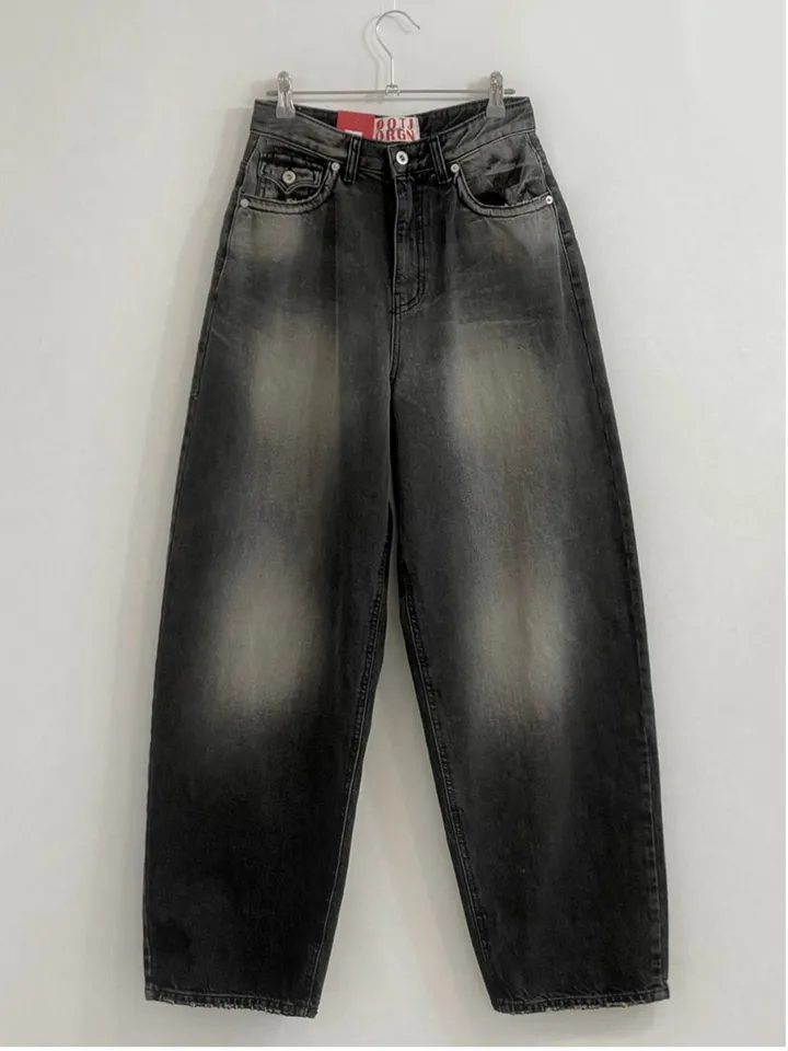 (OOTJ)린지 포켓 와이드 데미지 롱 블랙 데님 팬츠 one color/2 Size 상세 이미지 51