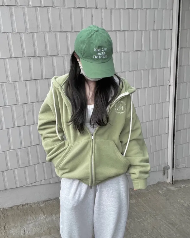 후리스 레터링 더비 투웨이 후드zip up -10col 상세 이미지 26