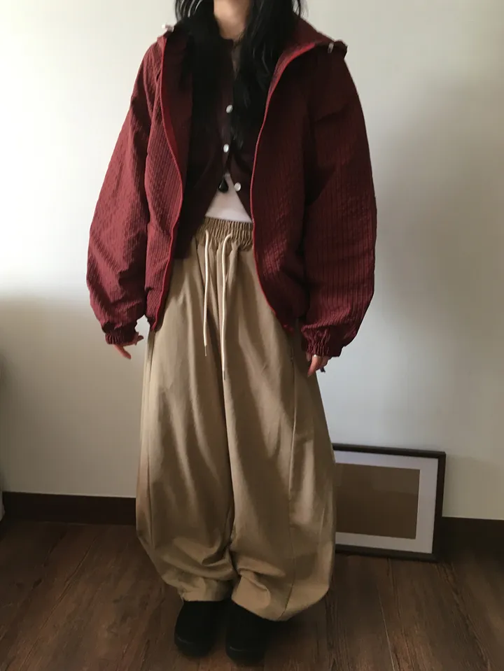 MD픽🩵 베카 체크 투웨이 후드 점퍼(5color) 상세 이미지 38