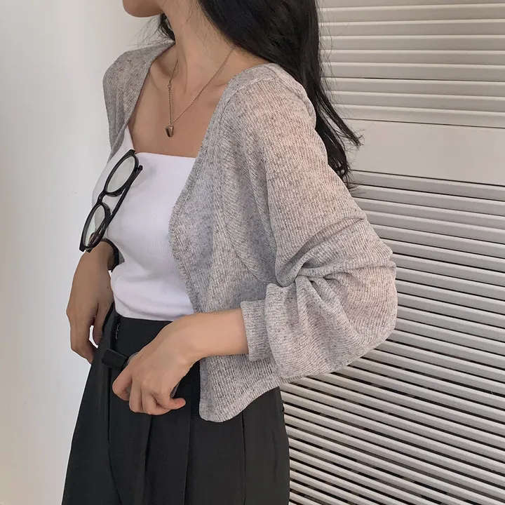 [햇빛차단☀️/블랙 당일출고!] 자체제작 #크치Made 순애 린넨 세미 크롭 볼레로 여름가디건 - cd (장마룩,워터밤,흠뻑쇼 필수템) 상세 이미지 39