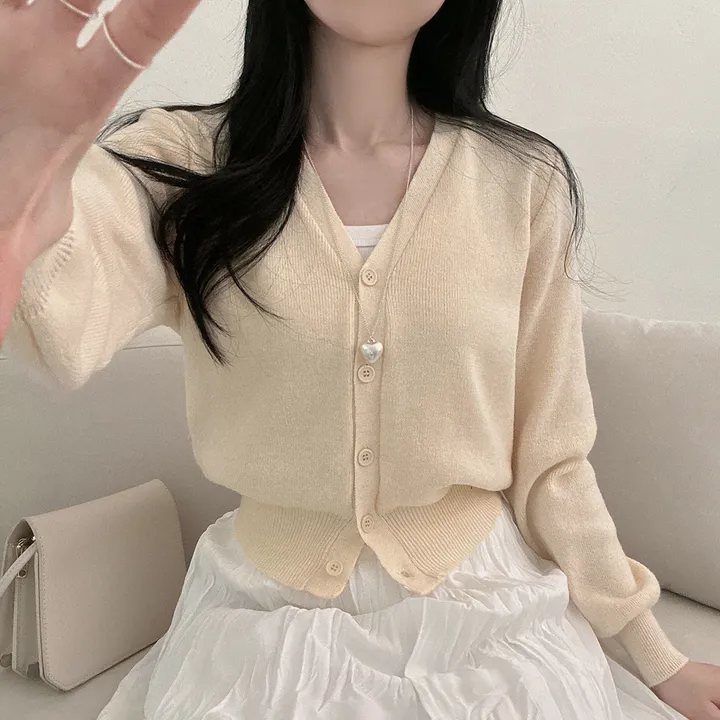 봄필수템 [브이넥/라운드넥] 소장각 라운드 브이넥 기본핏 긴팔 가디건 상세 이미지 58