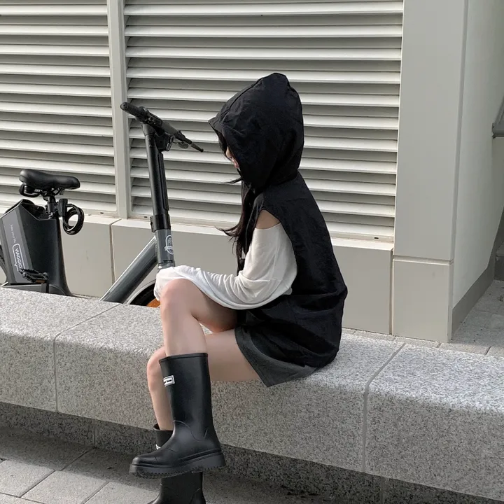레코드 후드 나일론 조끼 : record hoodie Anorak vest - 4 color 상세 이미지 47