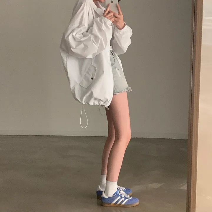 [기획/주문대란🎉] 썸머 블루종 윈드 바람막이 점퍼 자켓 - jk / 기획 49800 -> 29800원 상세 이미지 14