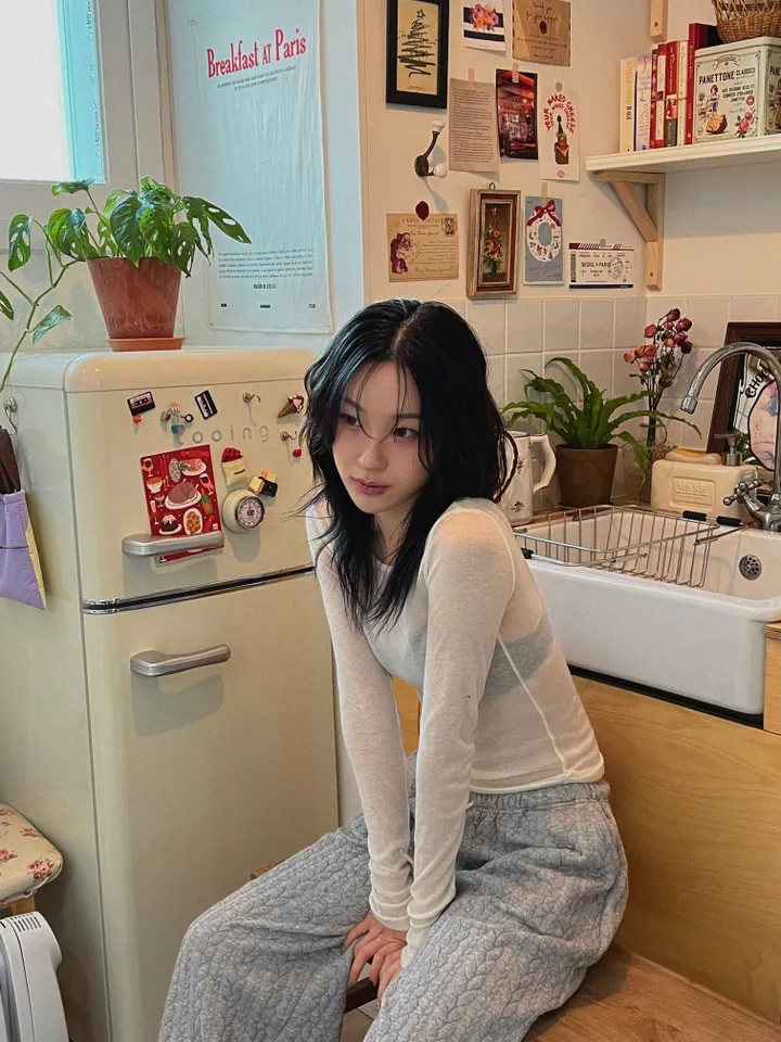 콘차 레이어드 시스루 티셔츠 상세 이미지 9