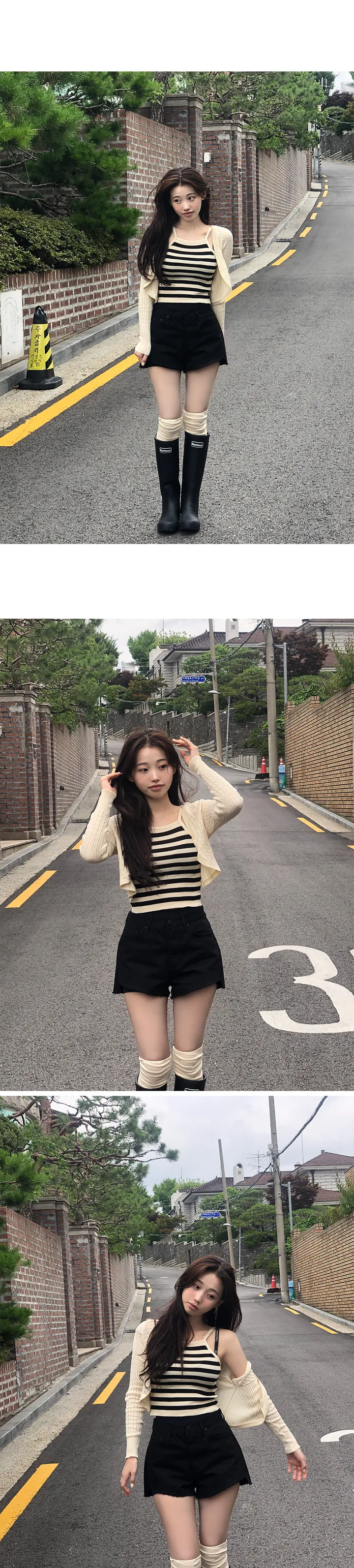 [주문폭주]스프케이블 볼레로 -  set 상세 이미지 9