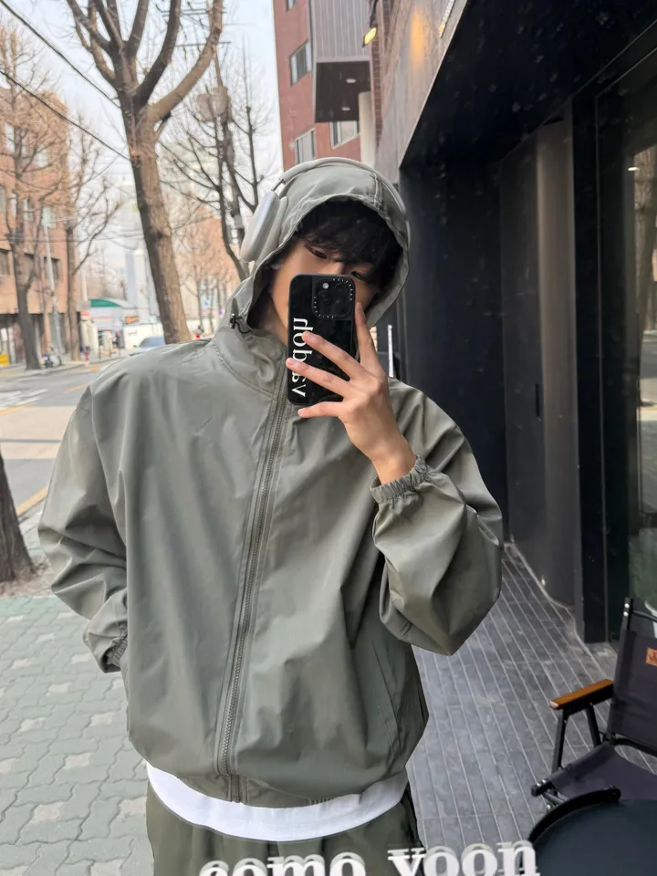 [S/S Event] 에어 라이트 윈드브레이커 셋업 3 Color 상세 이미지 82