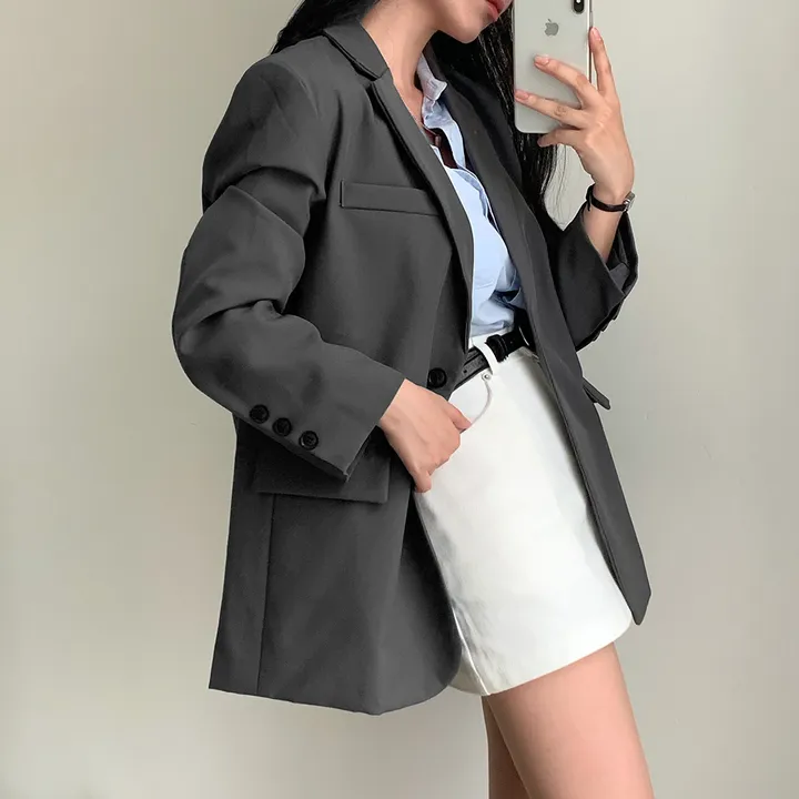 [가격실화?/저마진] 클래식 오버핏 블레이저 자켓 - jk / 기간한정 이벤트 49,800 -> 29,800원🎉 상세 이미지 12
