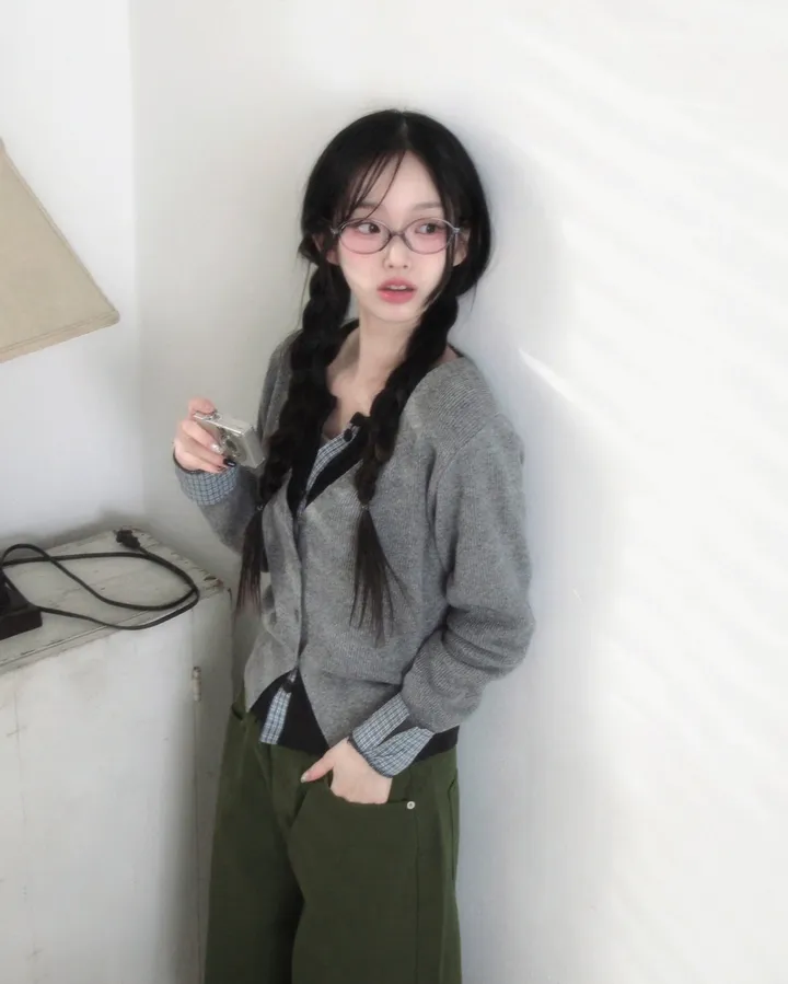 [봄신상/5col] mango v-neck knit cd 상세 이미지 14