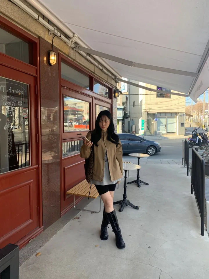 포터 후드 바람막이 야상 자켓 상세 이미지 5
