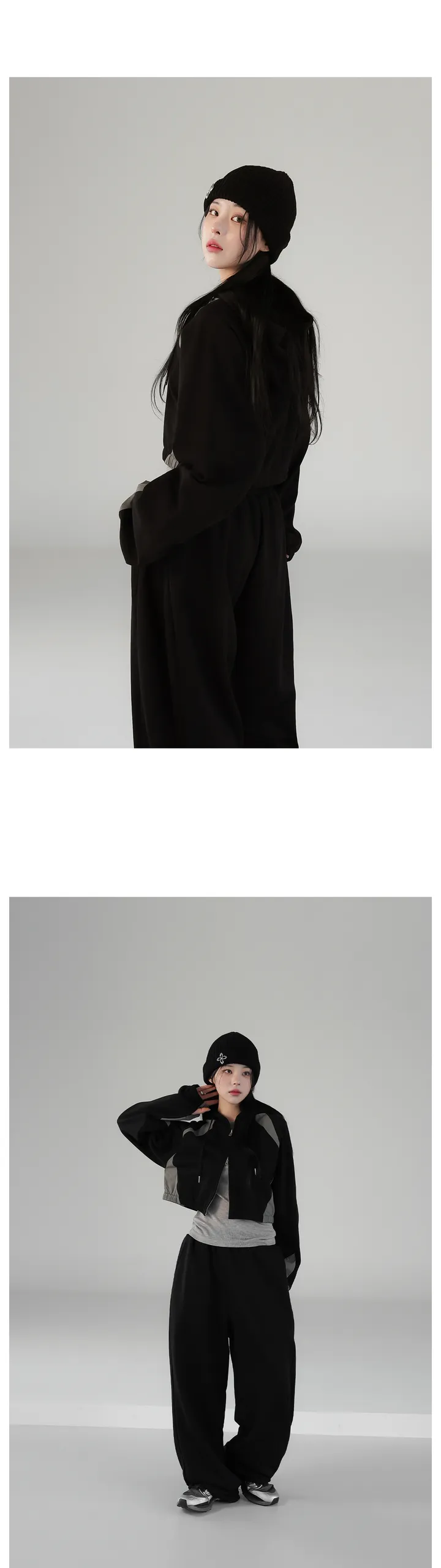[원가이하세일]플러드 핀턱 트레이닝팬츠 상세 이미지 14