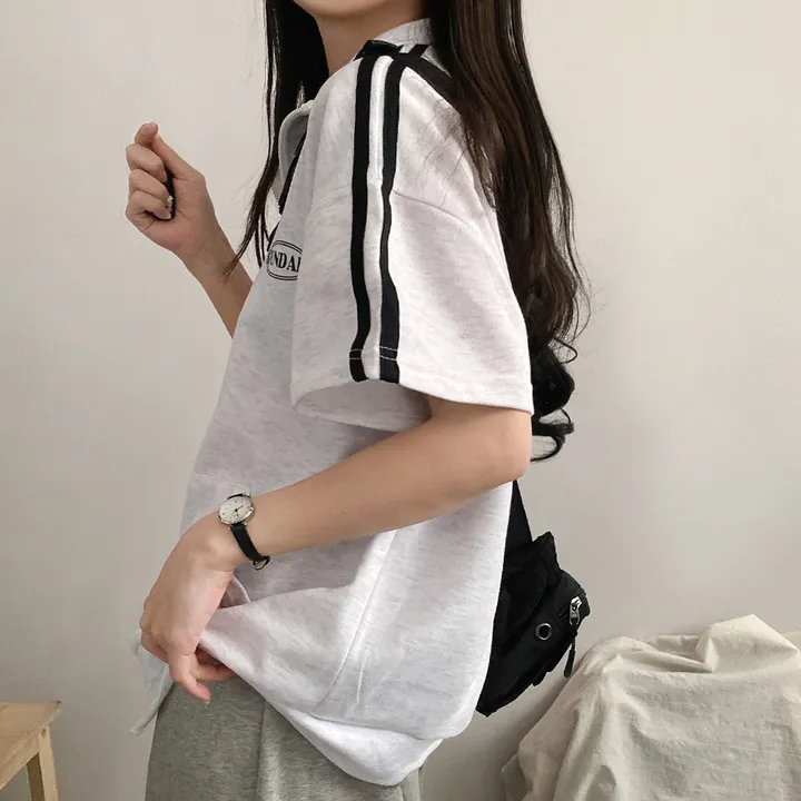 봄여름*[편안한/넉넉핏!] 져지 스포티 바운더리 오버핏 아노락 반팔 투웨이 집업 3color 상세 이미지 7
