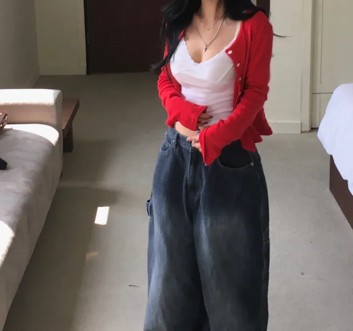 [정석핏!!/핏예쁨🤎] 데일리 랜드 여리 펀칭 가디건 상세 이미지 12