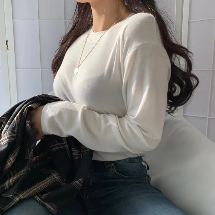 해질걱정 절대없는 베이글 긴팔티셔츠 5col 상세 이미지 8