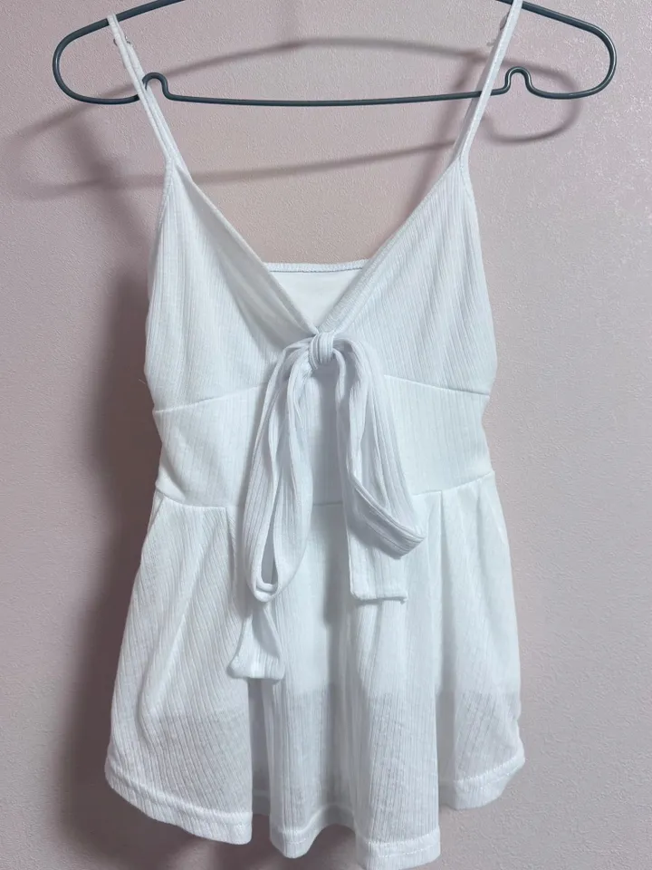 *청순치트키템* 썸머 리본 플레어 프릴나시 가디건세트 1color/ 여름가디건 나시가디건세트 시스루가디건 가디건나시셋업 살안타템 상세 이미지 15