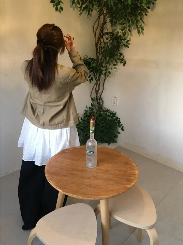 [봄신상💐](2colors/주문폭주🎉/투웨이) 빈티지 블루종 코튼 면 라이더 점퍼 자켓 jk 상세 이미지 15