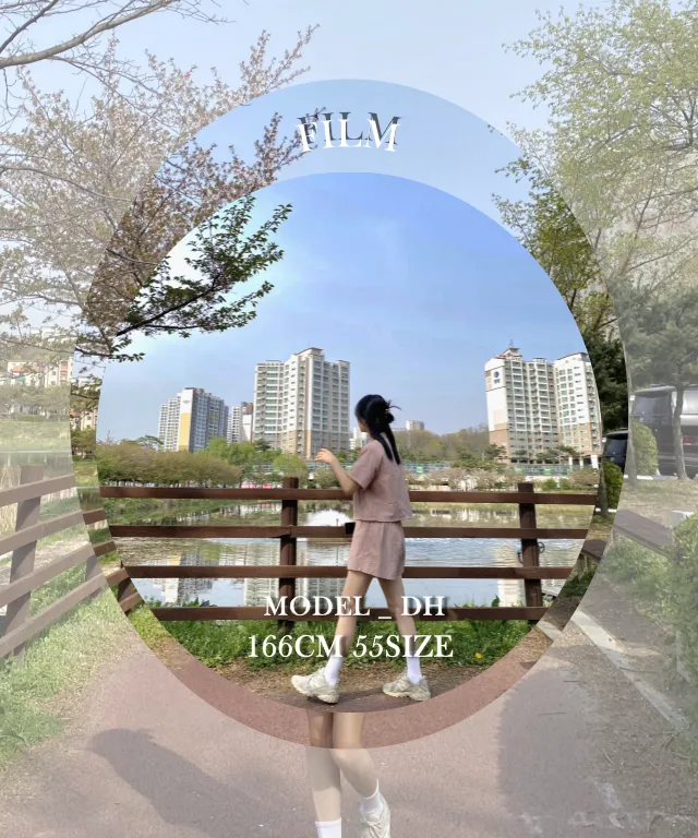 [바스락트레이닝set!/데일리4컬러] 여름 시원한 운동복 바스락 5부 트레이닝복 루즈핏 포켓 하이넥 바람막이 윈드브레이커 무지 스트링 밴딩 반바지 트레이닝 아노락 세트 셋업 상세 이미지 5