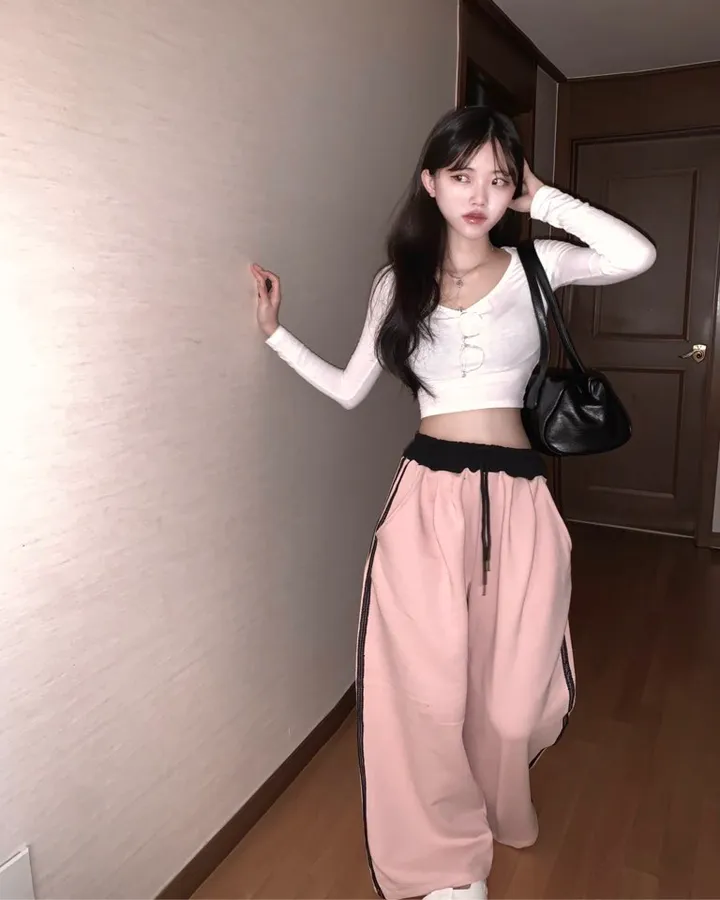 딸기우유🍓 컬러디 레이스 핀턱 데일리 봄팬츠 -4col 상세 이미지 6