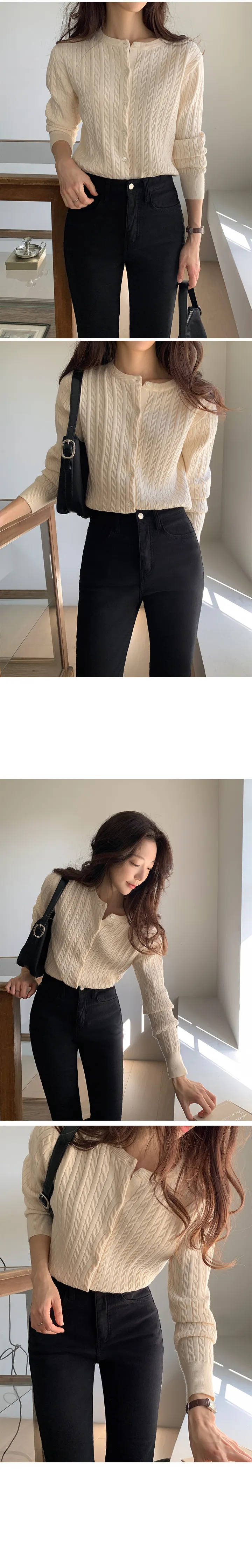 [4천장돌파][MADE] 카미유 소프트 케이블 니트 가디건 상세 이미지 12