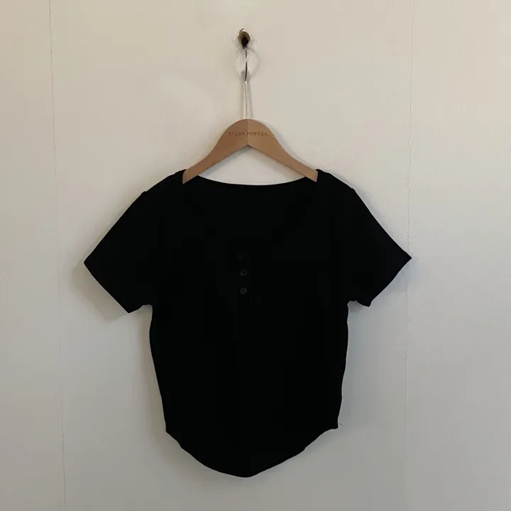 [MADE🤍/팔뚝반쪽핏!] 파스텔톤, 단추 유넥 기본 반팔티셔츠 - 5color 상세 이미지 42