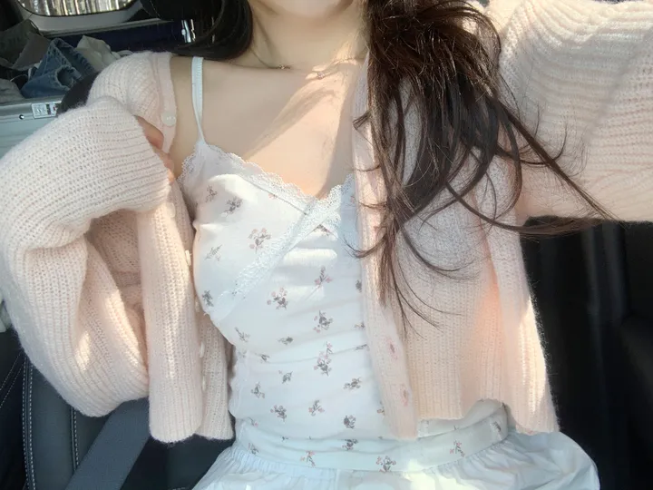 [MADE][봄필수템💕/벚꽃룩/데이트룩🎀] 로제 스프링 하찌 가디건 (7color) 상세 이미지 22