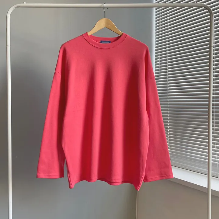 [남녀공용/20color] 빅사이즈 박스티 오버핏 레이어드티 무지티 상세 이미지 41