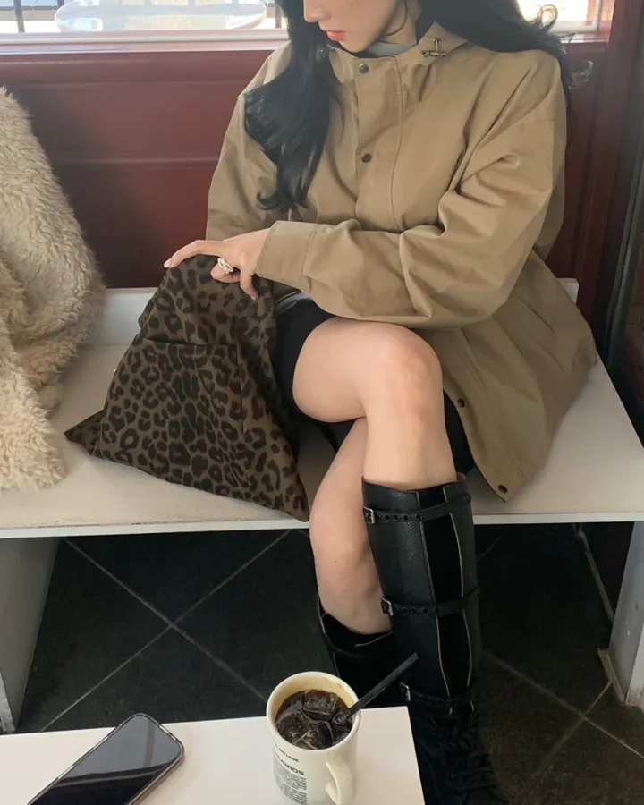 포터 후드 바람막이 야상 자켓 상세 이미지 18