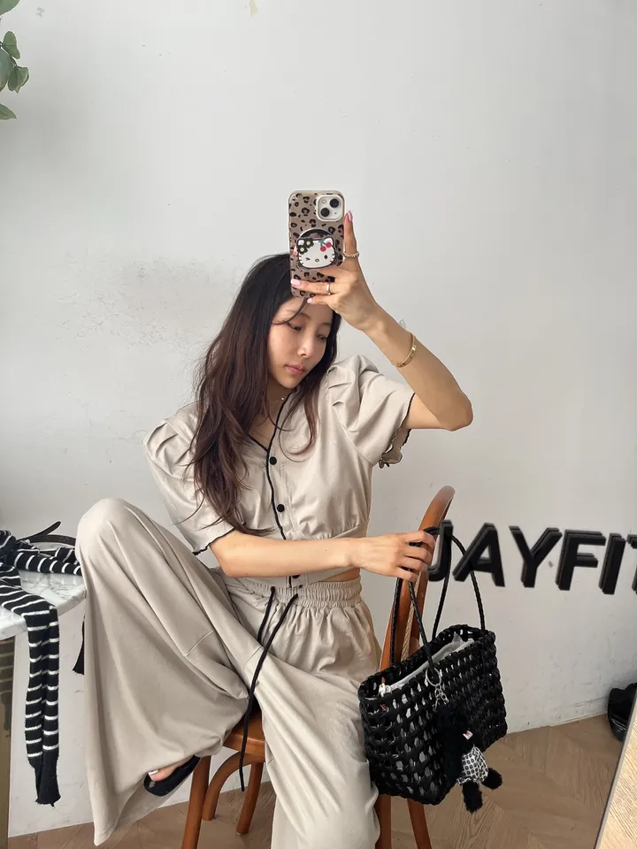 [상하의세트/코디고민X/데일리룩] 바비프릴가디건세트(3color) 상세 이미지 17