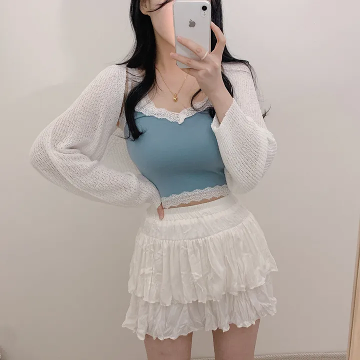 [여리핏] 러블리 부클 여리 볼레로 (7color) 상세 이미지 18