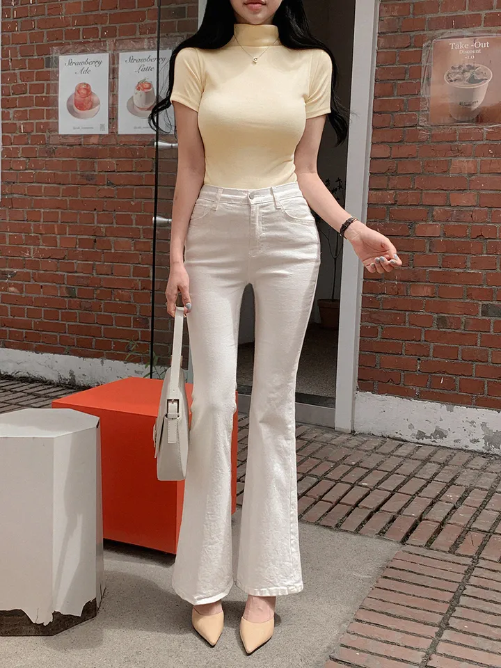 단독) 볼링레직기밴딩부츠컷 pants 💗2ver.숏/롱 (xs사이즈,숏기장 추가!) 상세 이미지 115