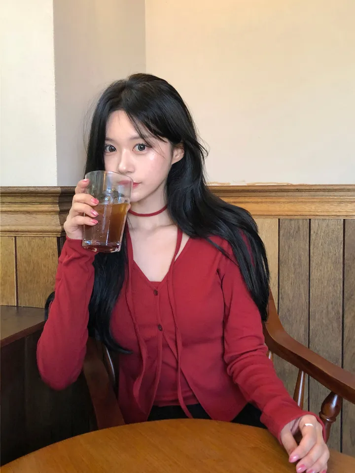[MADE/3pcs/활용도최고] 비올라 브이넥 탑 가디건set (6color) 상세 이미지 11