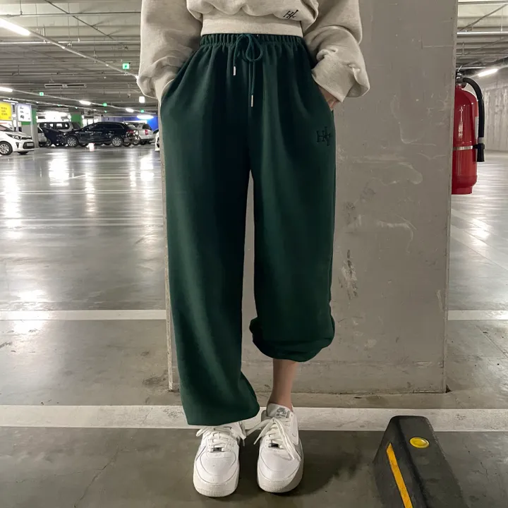 [8color/MADE] 하이퀄리티 웨하스 탄탄 와이드 조거팬츠 봄트레이닝 상세 이미지 144