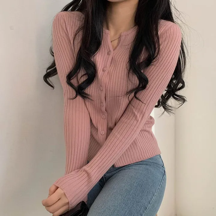 진심 여리핏, 골지 니트 가디건 ;9col 상세 이미지 26