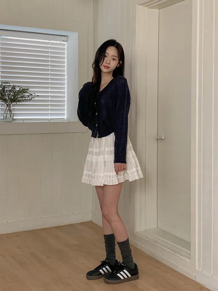 [핏추천!/국내제작] 더니드 꽈배기 케이블 루즈핏 긴팔 가디건 5colors 상세 이미지 25
