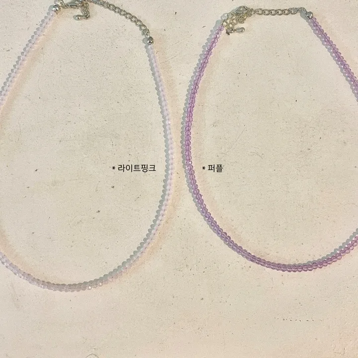 *made* 사계절 만능 레이어드 론델 비즈 목걸이 (2size 13color) 상세 이미지 44