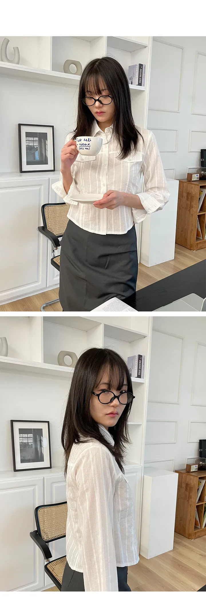 코타 라운드쉐입 뿔테안경 상세 이미지 22
