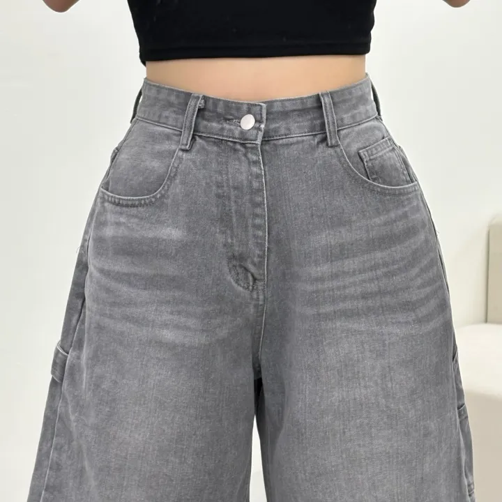 [카펜더버뮤다🐰/숏&롱/~2XL] 아일렛 카펜더 5부 7부 버뮤다 데님 숏팬츠 여름반바지 기장선택 남녀공용 하체커버 빅사이즈 (5Col) 상세 이미지 16