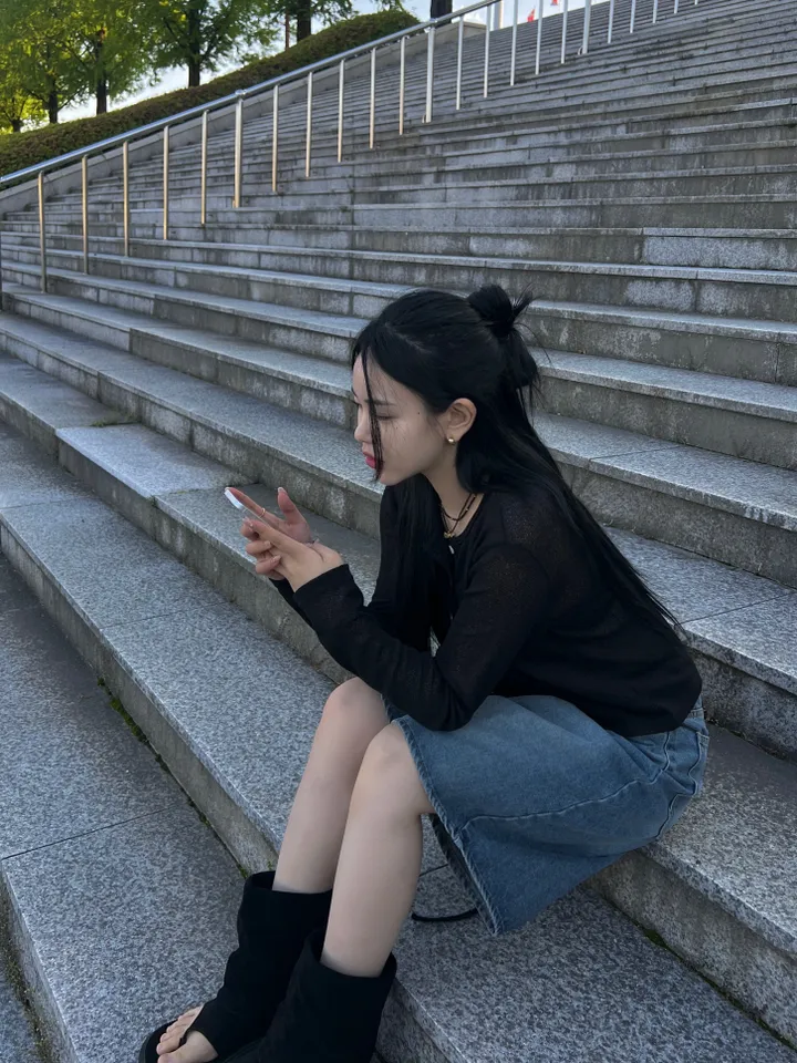 당일발송🔥핏보장 - 빈티지 캐주얼 데님 5부바지 - 버뮤다팬츠 상세 이미지 16