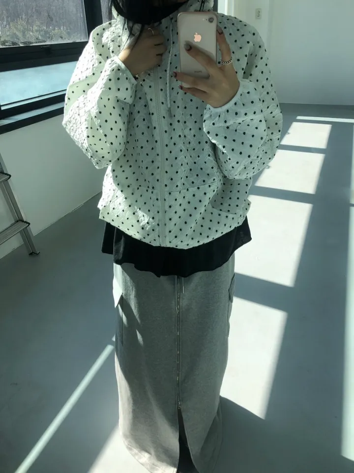 도트후드바람막이 (2color) 상세 이미지 71