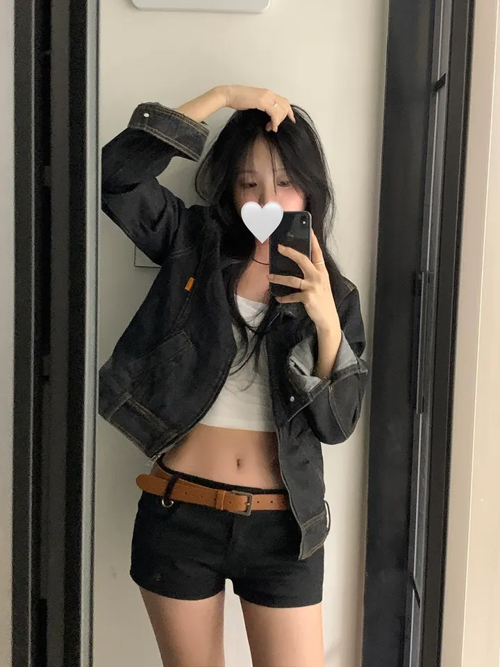 [최저가/*생지*] 정석핏 생지 진청 데님 자켓 상세 이미지 13